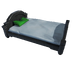 Obsidian Captain's Bed