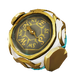Gilded Phoenix Compass